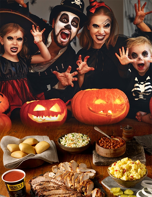 Dickeys Barbecue Pit halloween Kids Eat Free