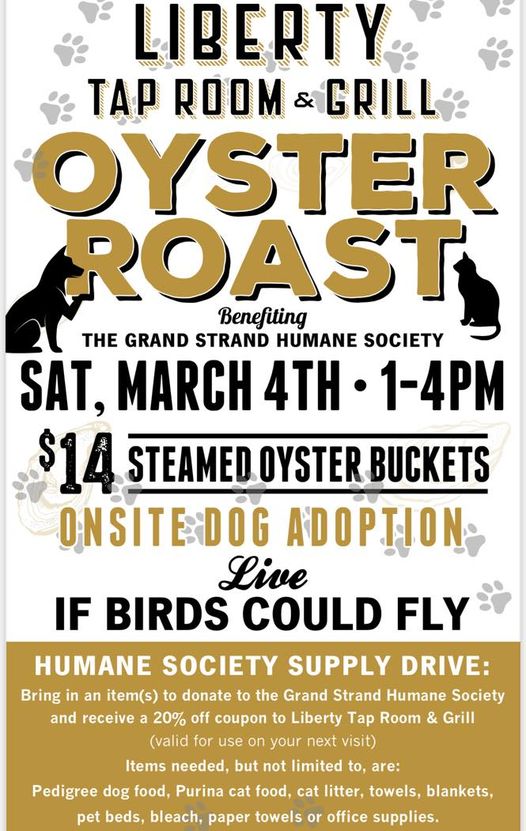 Liberty Tap Room Oyster Roast