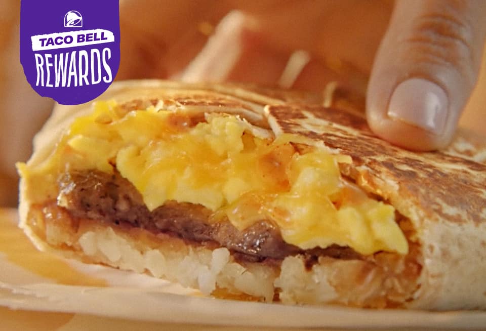 Taco Bell Get Free Breakfast Crunchwrap every week in June, next